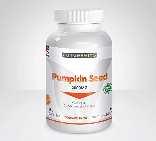 Futurevits Pumpkin Seed Extract 2000mg, 180 Capsules