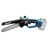 Kompatibel mit Makita 18V Akku: Unsere Kettensäge ist kompatibel mit dem leistungsstarken Makita 18V Batteriesystem, das eine längere Betriebsdauer und eine größere Flexibilität bei Ihrer Arbeit bietet.