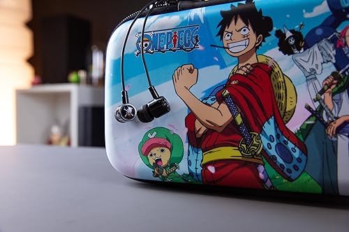 Konix One Piece Zestaw akcesoriów do gier Starter Kit Nintendo Switch, Switch Lite i Switch OLED, etui, osłona ekranu ochronnego, słuchawki