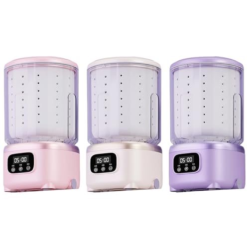 Laveuse sèche-linge compacte en ABS durable avec base stable - 4