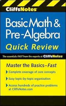 Paperback CliffsNotes Basic Math & Pre-Algebra Quick Review[CLIFFSNOTES BASIC MATH & PRE-A][Paperback] Book