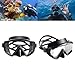 ZHENZQ Diving Scubas Spearfishing Freediving Water Diving Glass Swim Scubas Goggles for Adults