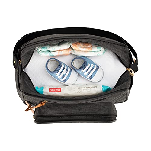 Bolsa Maternidade Média Prática Preta