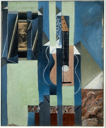 Peinture de Juan Gris de style cubiste pour sublimer la décoration murale du salon