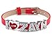 I love zayn I Love One Direction red Wristband Bracelet Slider Zircon Crystal Letter
