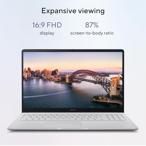 ASUS Chromebook CX15 Laptop, 15.6" FHD Anti-Glare Display, Intel Celeron N4500 Processor, 128GB Storage, 8GB RAM, ChromeOS, Pure Grey, CX1505CKA-AS88F-PG by ASUS - Image 4
