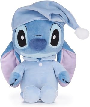 Bedtime Stitch Soft Plush Toy 12 inch Alien Stitch in Pyjamas Soft Toy