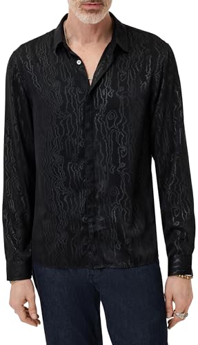 John Varvatos Men's Hickory Shirt4