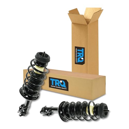 Image of TRQ Front Strut and Spring Assembly Set 2 Piece | For 1996-1998 Volkswagen Golf 96-98 Jetta
