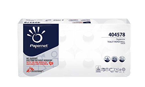 Preisvergleich Produktbild imbalpaper Toilettenpapier 4-lagig, weiß, 160 Bl. / Rl, 8 Rl. / Pack.