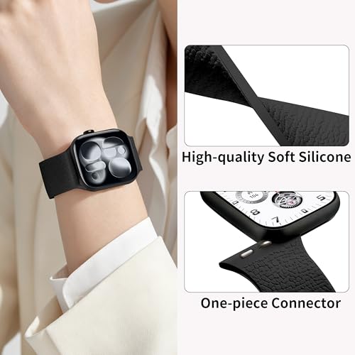 Bracelet montre aimanté doux pour éviter les irritations sur Apple Watch - 2