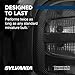 SYLVANIA - 3156 SilverStar Mini Bulb - Brighter and Whiter Light, Ideal for Daytime Running Lights (DRL) and Back-Up/Reverse Lights (Contains 2 Bulbs)