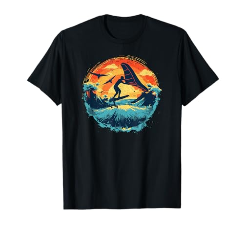 Wingfoil-Surfer Wingfoiling-Board Hydrofoil Wing-Foiling T-Shirt