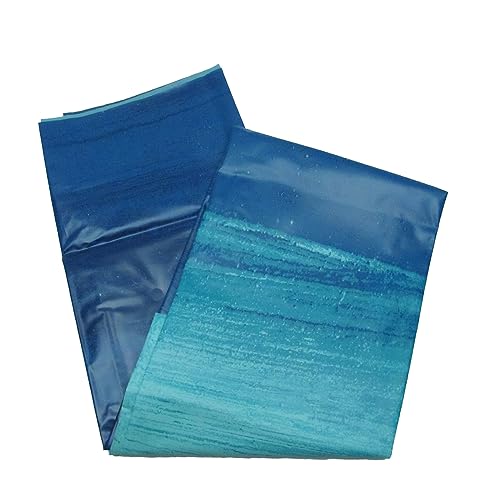 Treasure Gurus Blue Ocean Bath Tub Shower Curtain 70