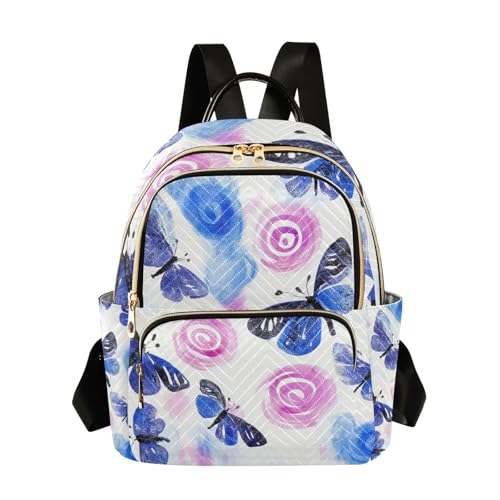 Mystery Butterflies Sac à dos d'école confortable pour les journées de cours