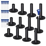 Vefungyan Golf tees Rubber Holder Set: 24pcs Golf Tees Holders for Driving Range Mats Value Tee Hold