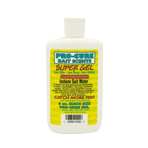 Pro-Cure Inshore Salt Water Super Gel, 8 Ounce