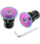 MUQZI Bicycle Handlebar Bar End Plugs Caps Bike Handlebar Plugs Perfect for Most Bicycles Road Bi...