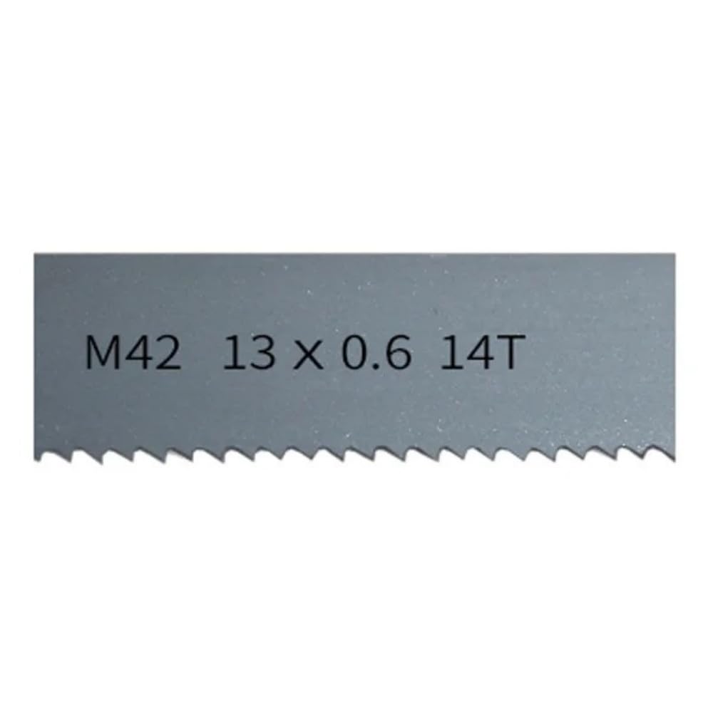 Taglierina professionale con lama for sage bimetallica M42 da 1 pezz0, lama a fascia larga 13 mm e spessa 0,6 mm for il taglio di metalli in legno duro(1780MMx14)