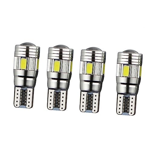 VALICLUD 4Pcs Lâmpadas LED Lâmpada LED Luzes Da Placa De Licença Lâmpadas LED Lâmpada Carro