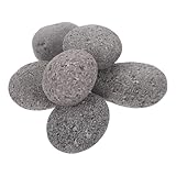 DOITOOL Piedras Volcánicas Naturales Decorativas para Hogar y Jardín Lava Reutilizable Resistente y Fácil Limpieza para Chimenea Barbacoa y Paisajismo Exterior