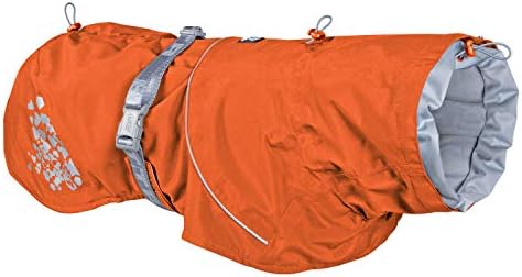 Hurtta Monsoon Coat, Dog Raincoat, Buckthorn, 22 in