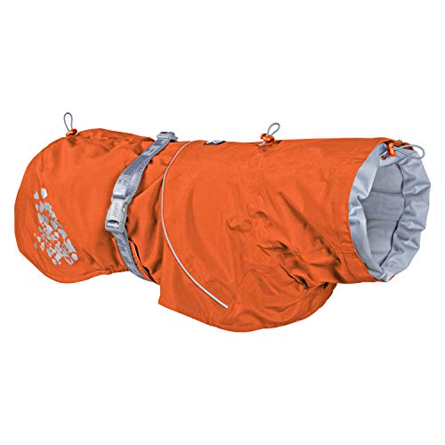 Hurtta Monsoon Coat, Dog Raincoat, Buckthorn, 22 In #TOP13