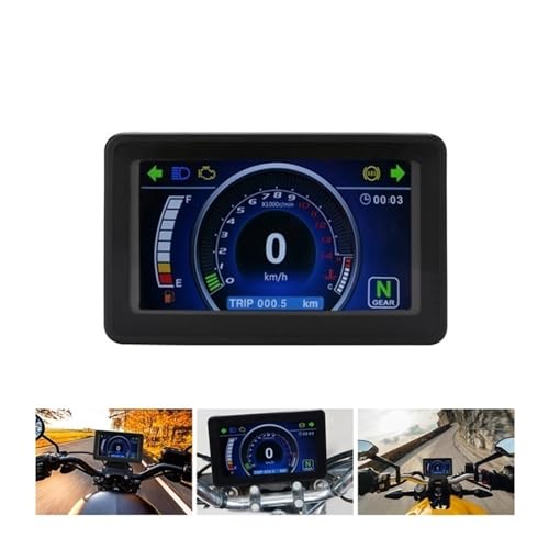 Compteur de Vitesse de Moto Remplaçable Universel pour Panne d'Origine
