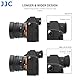 JJC Kamera-Okular aus weichem Silikon, kompatibel mit Sony A1 II, A9 III, A7R V, A7 IV, A1, A7S III spiegellose Kamera, ersetzt Sony FDA-EP21 Augenmuschel