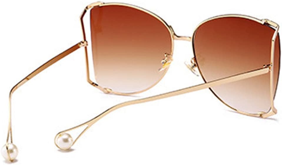 Sunglasses Women Decoration Half Frame Female Oversized Sun Glasses Women Clear Shade oversized Sunglasses