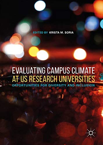 Buy Evaluating Campus Climate at US Research Universities — BookShops.in