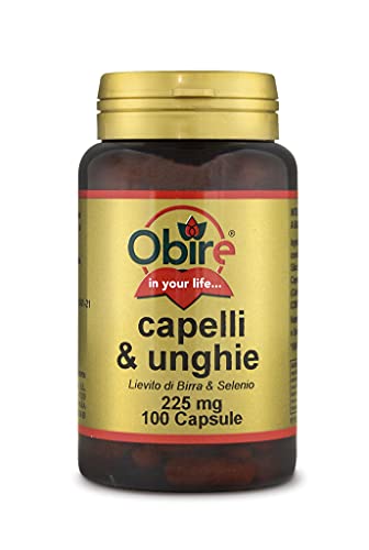 Obire, Cabellos Y Uñas, 100 Cáps, 225 Mg