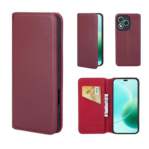 IPhone X/XS Case - Wallet Phone Case - 360 Rotation Finger Ring Wallet Case, With Magnetic Snap Card Holder, Kickstand Shockproof Cover - ROWAN - View #5