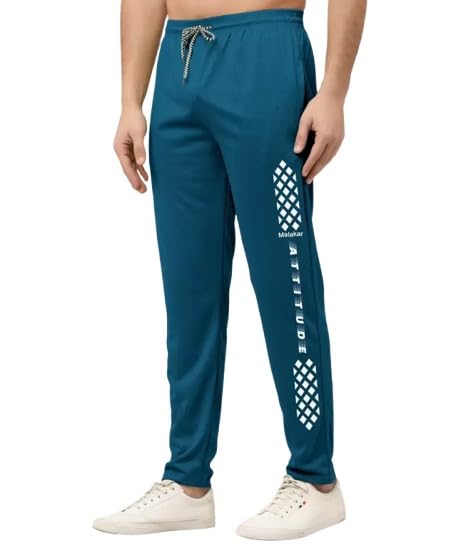 malakar Track Pants for Mens/Joggers for Men/Lower Lycra Blend with 2 Side Pockets for Gym, Exercise, Morning Walk, Sports Attitude-picture-33