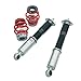 Godspeed MRS1513 MonoRS Coilover Suspension Lowering Kit, 32 Damping Adjustment, Ride Height Adjustable, compatible with BMW E30 RWD 1984-93 with E36 5-Lug Front Lower Mount