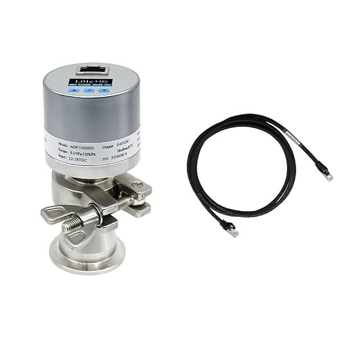 AOGAN AGP3 Series MEMS Digital Display Resistor Pirani Vacuum Gauge RS485 Digital Output and 0-10V Analog Output