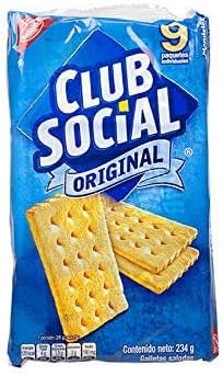 CLUB SOCIAL Original - Craquelins au sel - Saladas Galletas, 234g