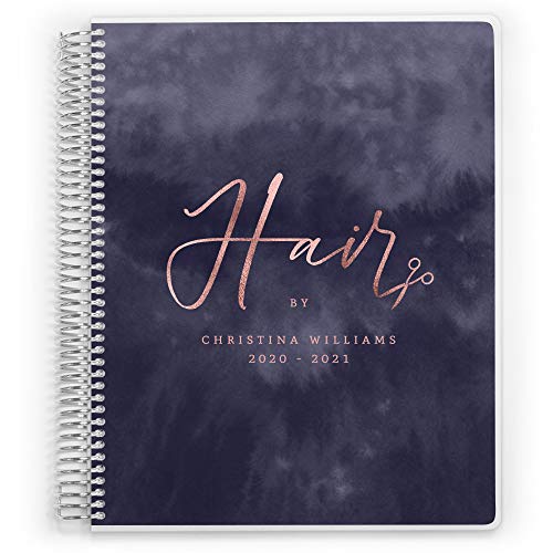 Hair Stylist Appointment Book, Salon Planner by PurpleTrail (6x8)