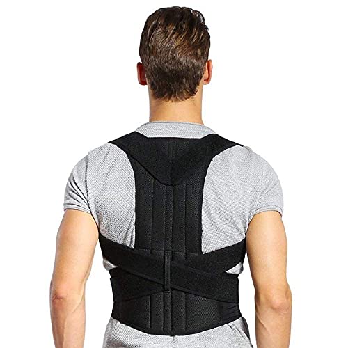 Correcteur de posture contre le mal de dos avec ceinture lombaire en acier