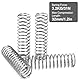 GUNGY Druckfeder Edelstahl Feder Druckfedern 70mm Drahtdurchmesser 1,7mm Außendurchmesser 20mm Länge 70mm Maximale Federkraft 3,15kg 4 Stück