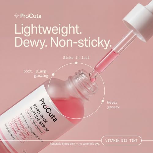 Image of PDRN Pink Peptide Serum | Salmon DNA (PDRN), 15 Peptide Complex, 16 Hyaluronic Acid Complex, 5 Ceramides, Niacinamide & Alpha Arbutin | Anti-Ageing & Hydrating Face Serum | 30ml