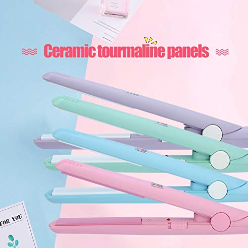 Mini plancha de pelo 2 en 1 con placas cerámicas de turmalina miniatura 5