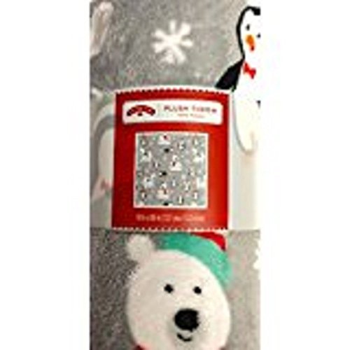 Holiday Time Polar Critters Plush Throw 50 X 60 Inch