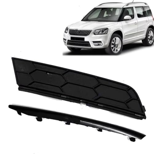 Rejilla de luz antiniebla 5L0807682A para sustituir el bisel frontal dañado en tu coche 4