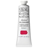 Winsor & Newton Artists - Pintura al Óleo, 37 ML, Rojo (Carmín Permanente)