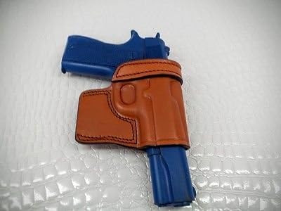MyHolster Gazelle OWB Brown Leather Yaqui Slide Holster for COLT 1911