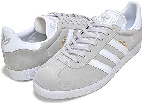 Amazon アディダス ガゼル Gazelle Greone Ftwwht Goldmt F グレー べージュ スニーカー ガッツレー オリジナルス メンズ レディース 28 5cm 並行輸入品 スニーカー