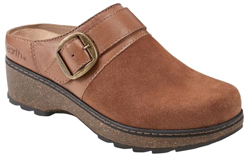 Earth&reg; Kulla Casual Mules, Dark Natural 120, 5 M