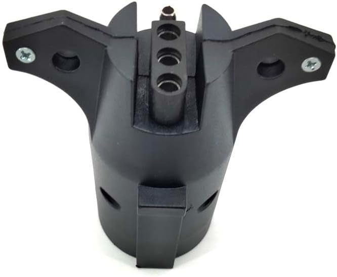 7 Pin Blade to 4 Pin Flat Trailer Adapter Wiring Plug for RV Tow Truck Light