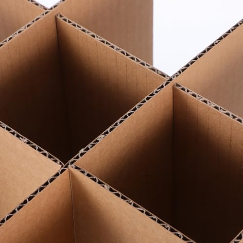 Divisores de cartón para organizar y transportar botellas de forma segura 4